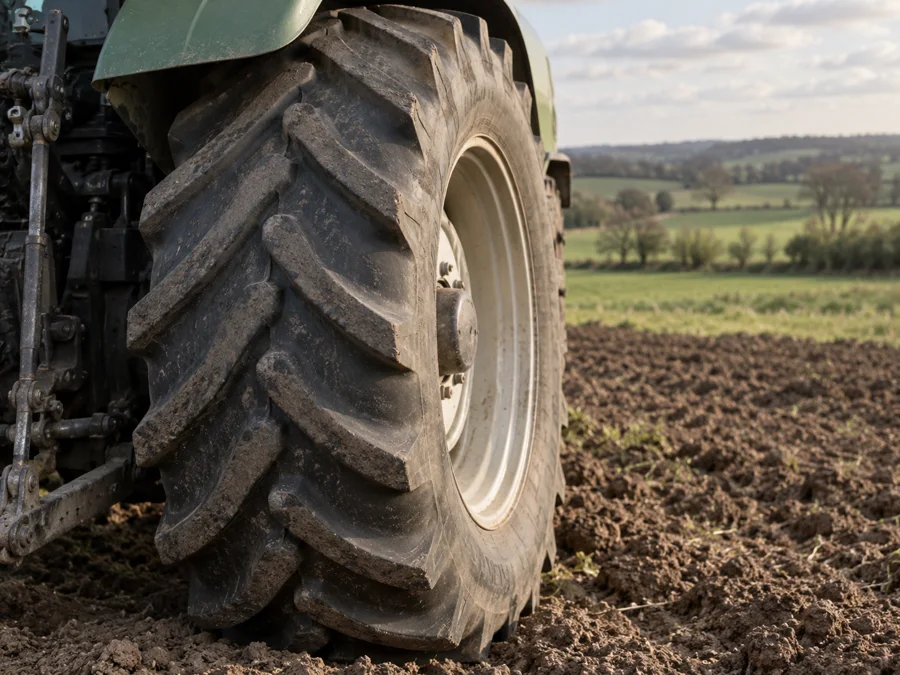 Heavy-duty agricultural tyre tread